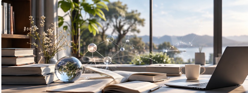 Research and reading workspace